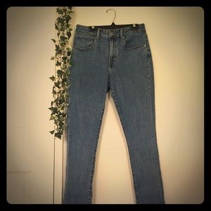 Levi’s high rise skinny jeans